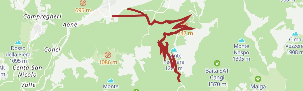Route map: Roadbike - Legendary climbs - Menador